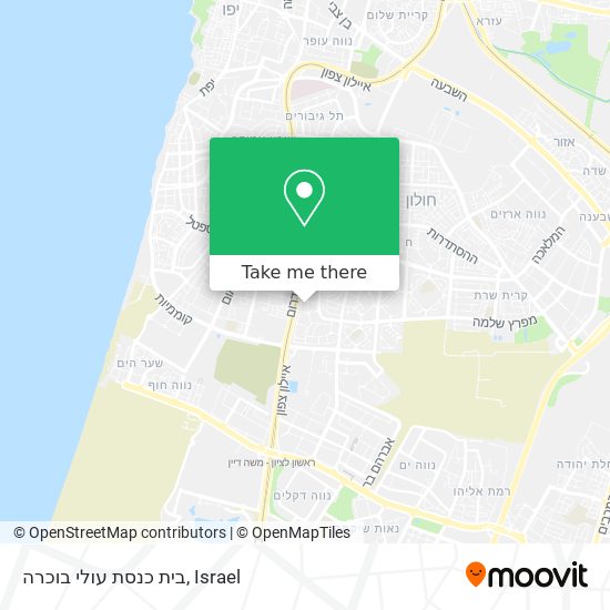 בית כנסת עולי בוכרה map