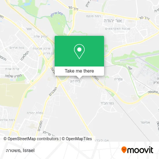 Карта משטרה