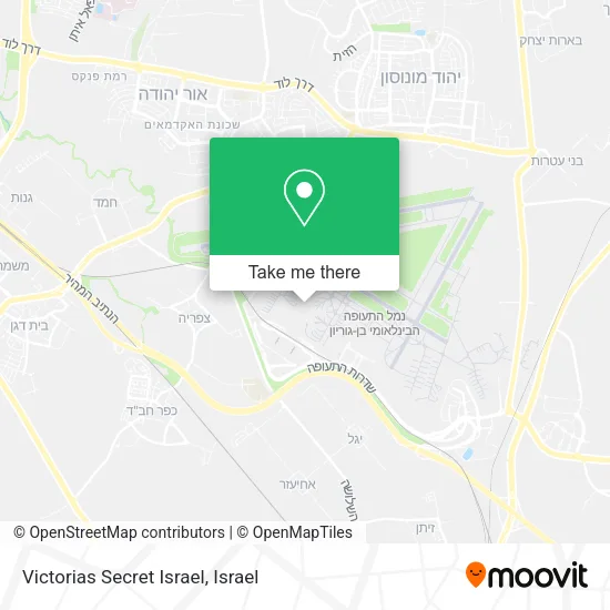 Карта Victorias Secret Israel