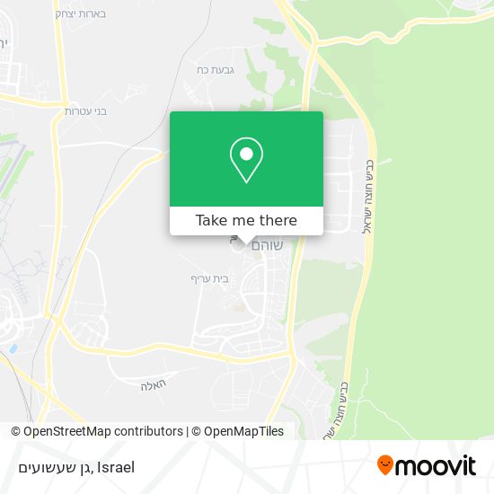 גן שעשועים map