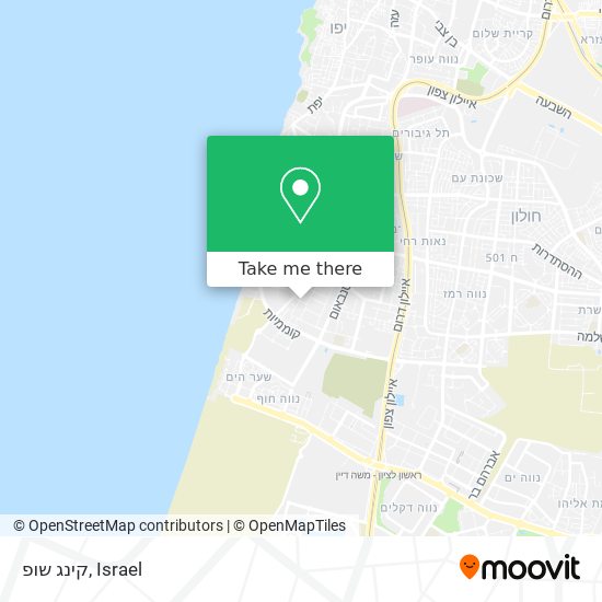 קינג שופ map