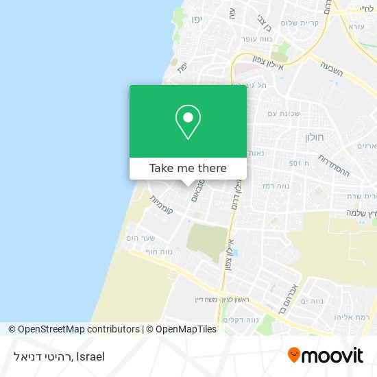 רהיטי דניאל map