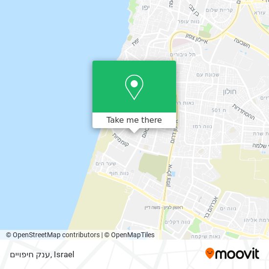 ענק חיפויים map