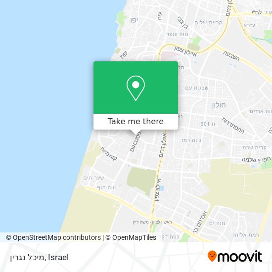 מיכל נגרין map