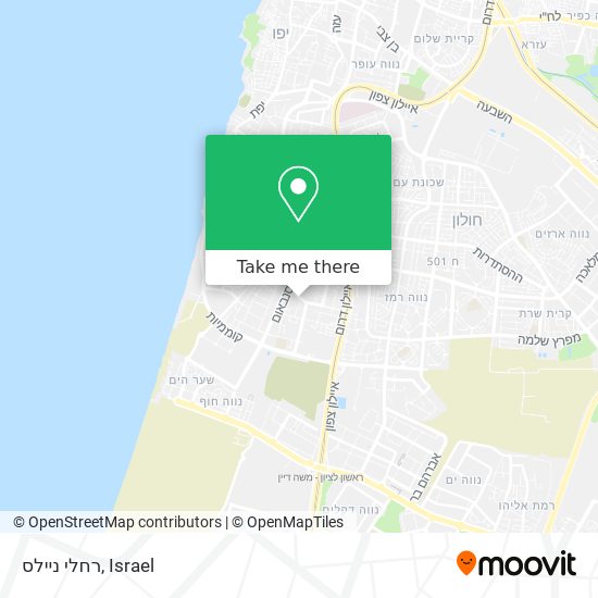 רחלי ניילס map