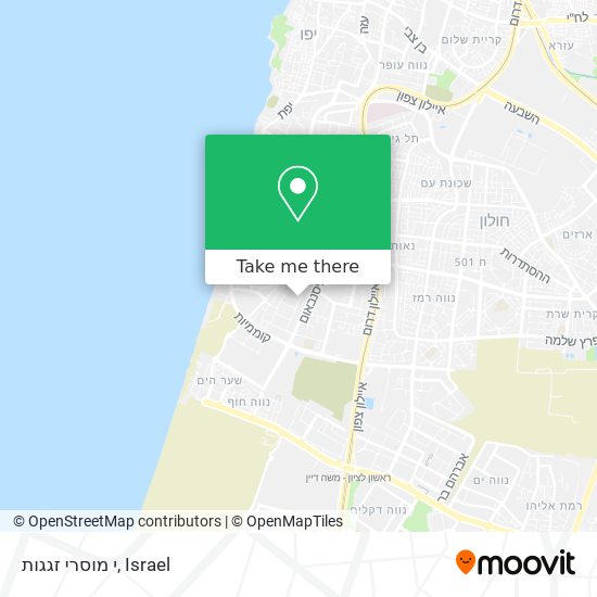 י מוסרי זגגות map