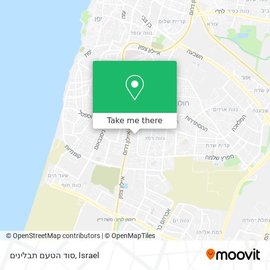 סוד הטעם תבלינים map