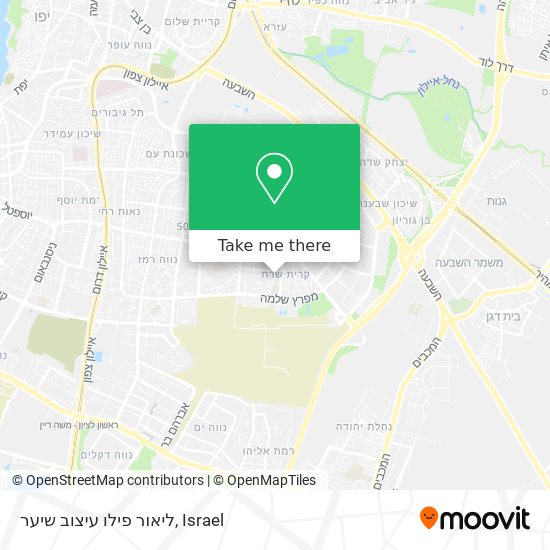 ליאור פילו עיצוב שיער map