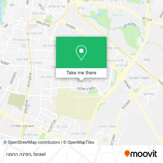 Карта הפינה החמה