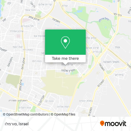 סורמלו map