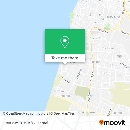 שלומית- טיפוח ויופי map