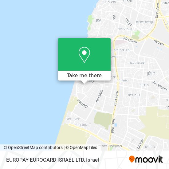 Карта EUROPAY EUROCARD ISRAEL LTD