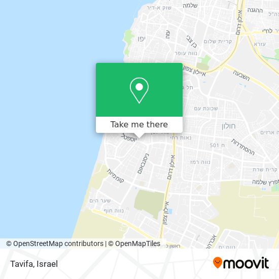 Tavifa map
