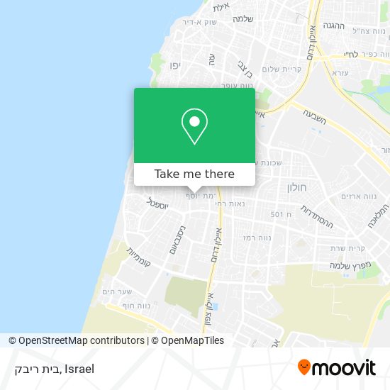 בית ריבק map