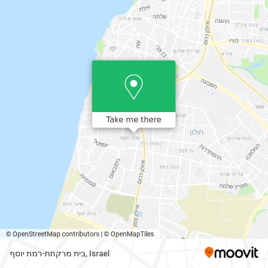 Карта בית מרקחת-רמת יוסף