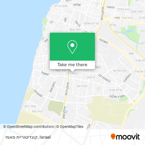 קונדיטוריית מאמי map