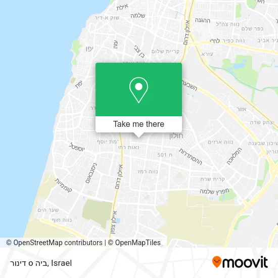 Карта ביה ס דינור