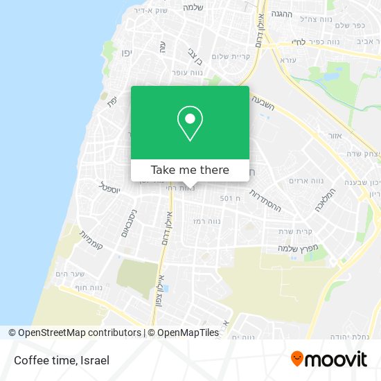 Coffee time map