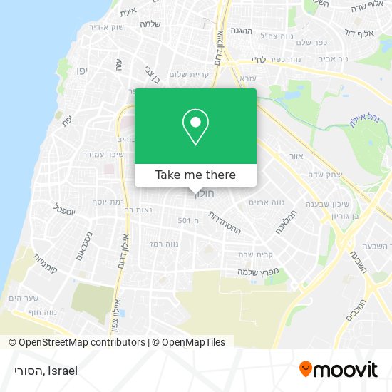 הסורי map