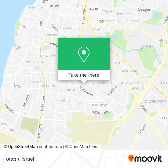 Карта קמפוס