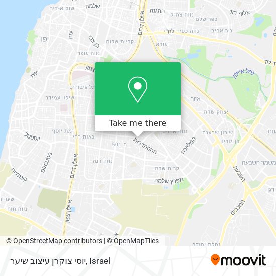 יוסי צוקרן עיצוב שיער map