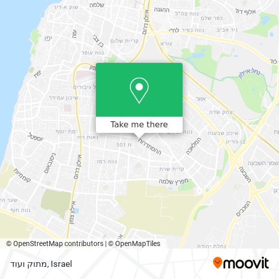 מתוק ועוד map