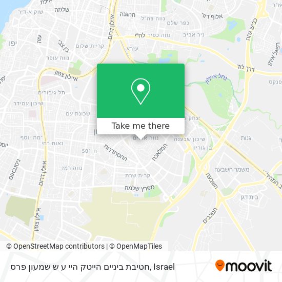 חטיבת ביניים הייטק היי ע ש שמעון פרס map