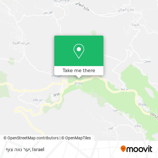 יער נווה צוף map