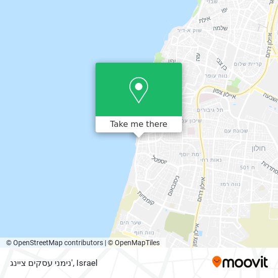 נימני עסקים ציינג' map