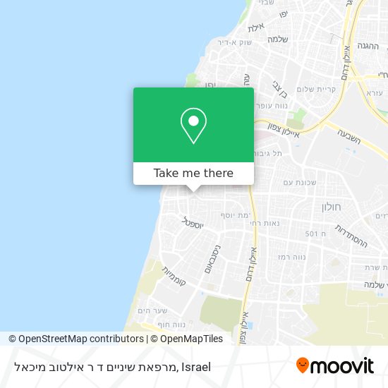 מרפאת שיניים ד ר אילטוב מיכאל map