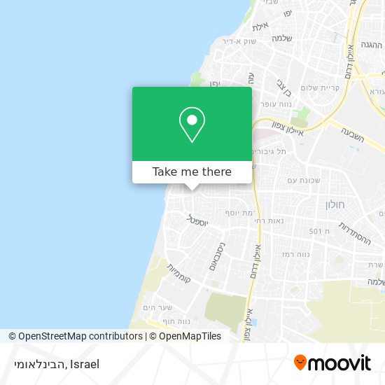 הבינלאומי map