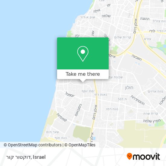 דוקטור קור map