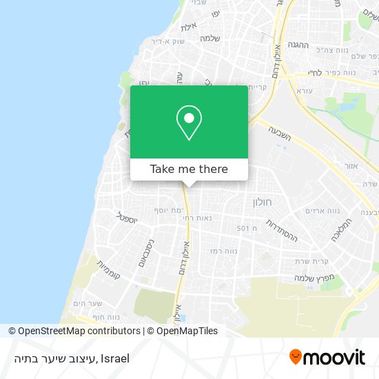 עיצוב שיער בתיה map