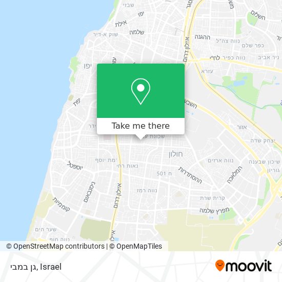 גן במבי map