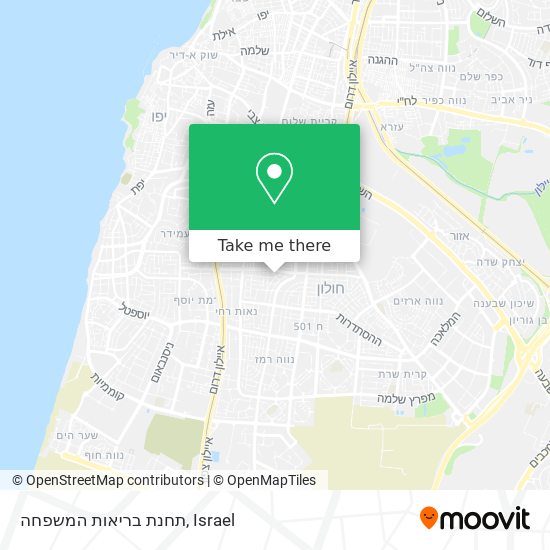 תחנת בריאות המשפחה map