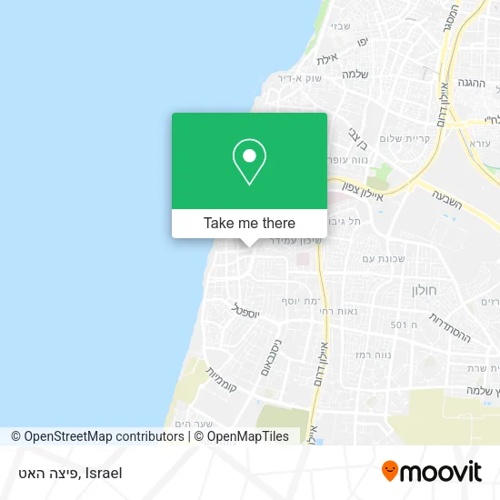 Карта פיצה האט