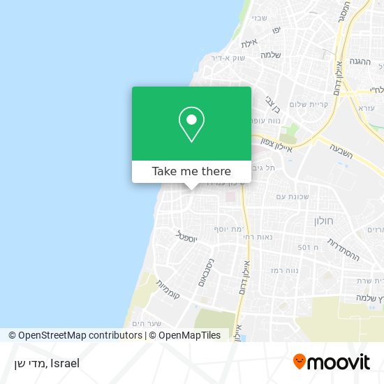 מדי שן map