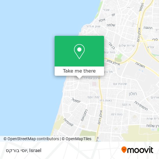 יוסי בורקס map