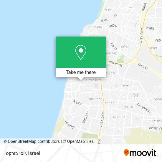 Карта יוסי בורקס