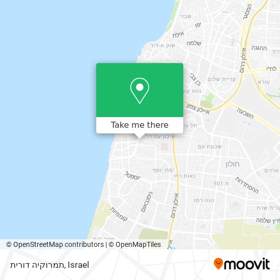 תמרוקיה דורית map