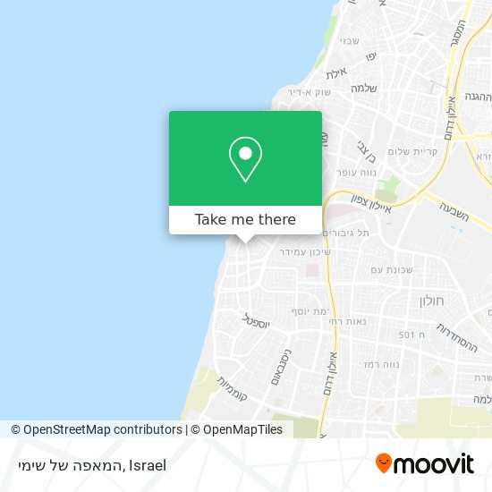 המאפה של שימי map