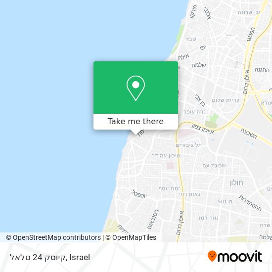 קיוסק 24 טלאל map