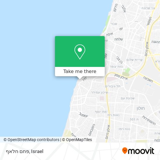 פחם חלאף map