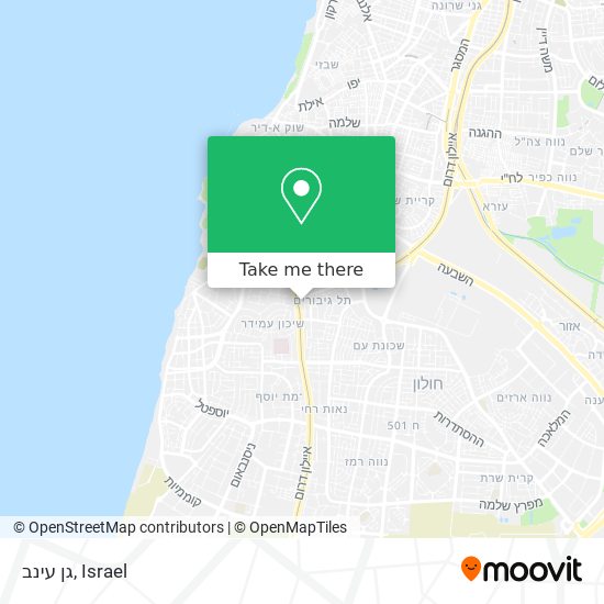 גן עינב map