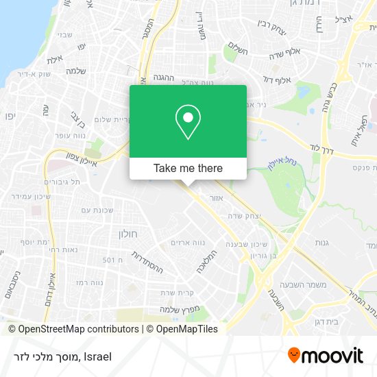 מוסך מלכי לזר map