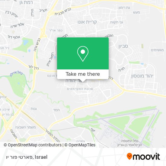 פארטי פור יו map