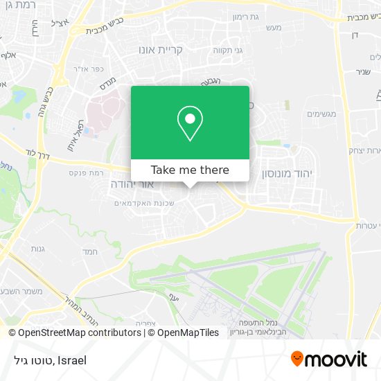 טוטו גיל map