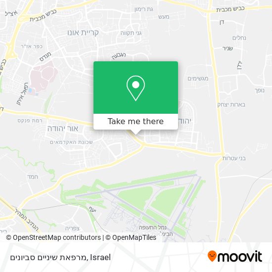 Карта מרפאת שיניים סביונים