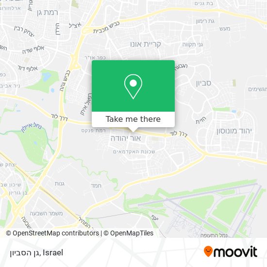 גן הסביון map