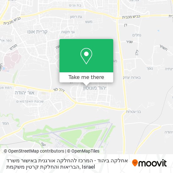 Карта אחלקה ביהוד - המרכז להחלקה אורגנית באישור משרד הבריאות והחלקת קרטין משקמת